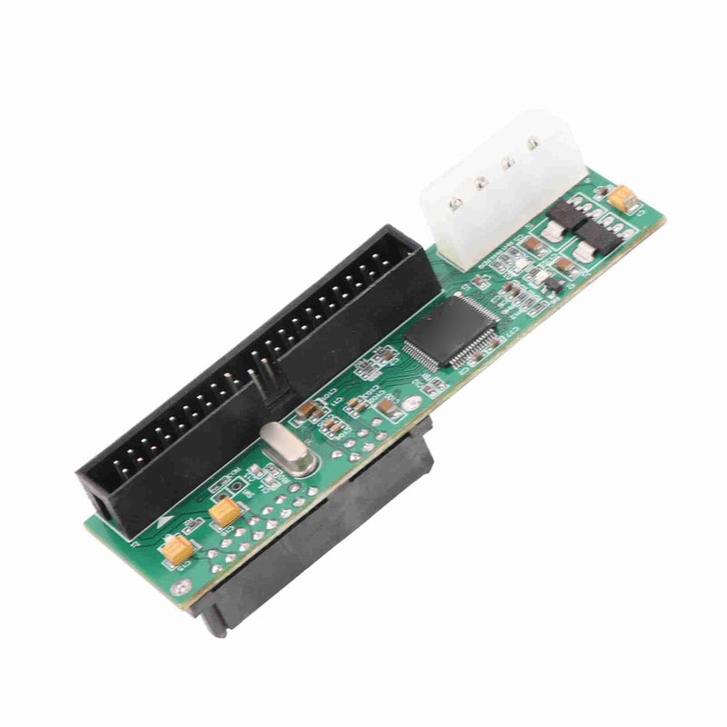 Sanpyl Pata IDE to SATA Hard Drive Adapter, Green, PC - Image 1
